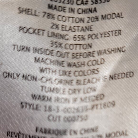 ✨NWT✨ Current/Elliot Corduroy High-Waisted Stiletto Jeans - Picture 11 of 11